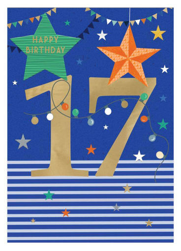 Picture of 17TH BIRTHDAY CARD